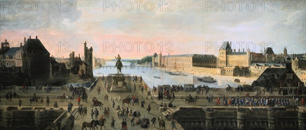 Anonymous, View of the Pont Neuf