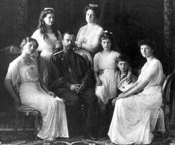 The Russian royal family