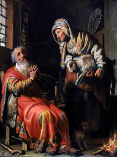 Rembrandt, Tobit and Anna