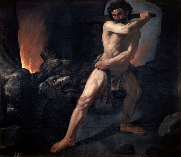 Zurbaran, Hercules and Cerberus