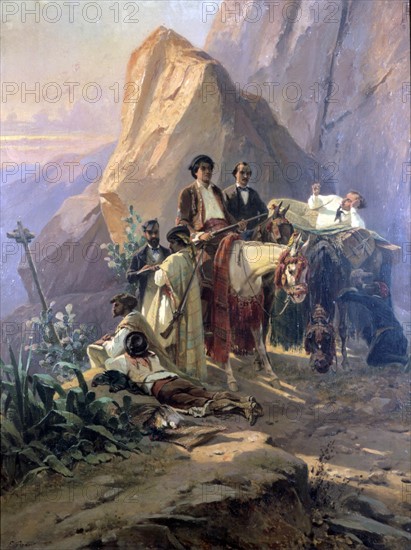 Giraud, Souvenir du voyage de Paris à Cadix fait, en 1846, par Alexandre Dumas et ses amis