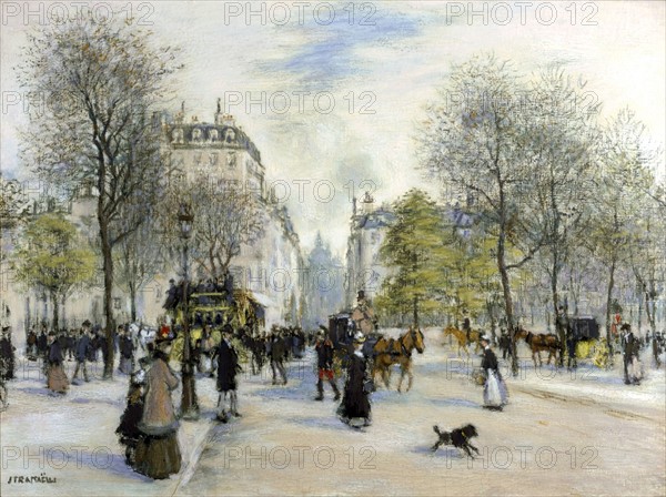 Raffaelli, Paris en 1900