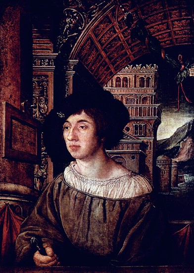 Holbein, Portrait d'un jeune homme