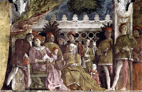 Mantegna, La famille Gonzague