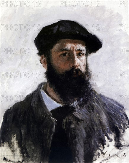 Monet, Self-portrait with a Beret