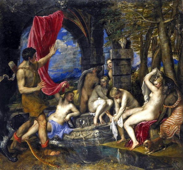 Titian, Diana and Actaeon