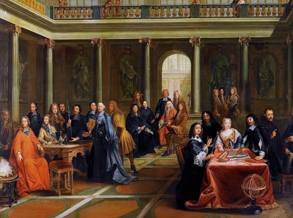 Conversation entre la Reine Christine de Suède et René Descartes