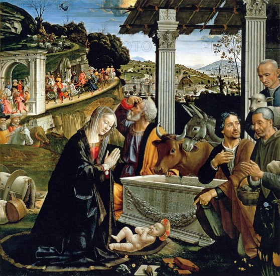 Ghirlandaio, La Nativité