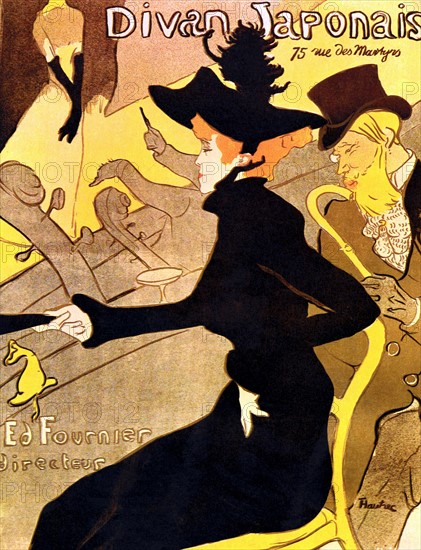 Toulouse-Lautrec, Divan Japonais