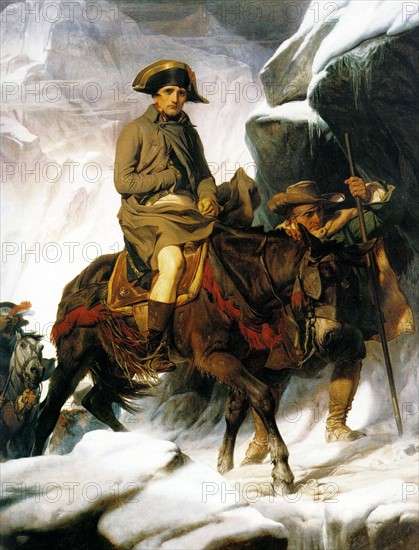 Delaroche, Bonaparte franchissant les Alpes