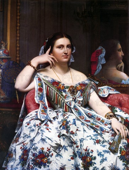 Ingres, Madame Moitessier