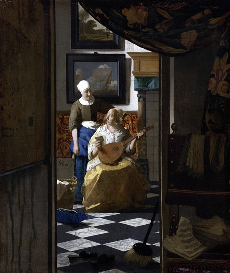 Vermeer, The Love Letter