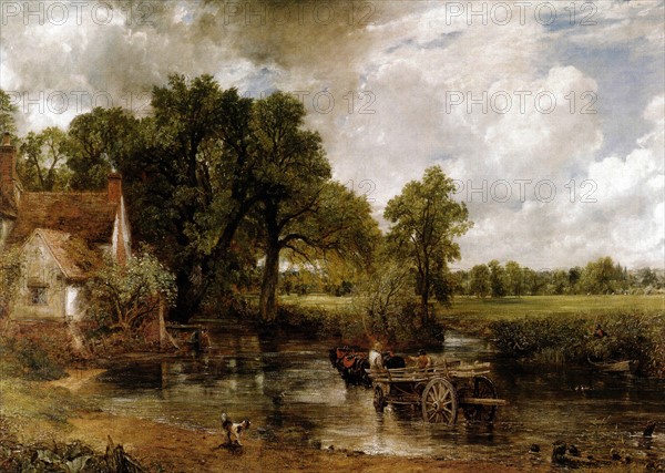 Constable, La Charrette de foin