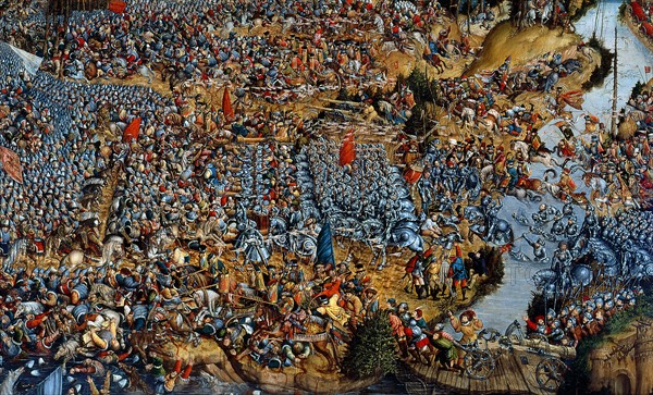 Unknown painter known as "The Master of the Battle of Orsha" 1524-1530 The Battle in 1514, was part of a long series of Russo-Lithuanian Wars