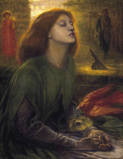 Dante Gabriel Rossetti,  Beata Beatrix, 1864-1870