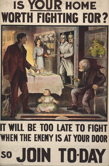 World War I recruitment poster