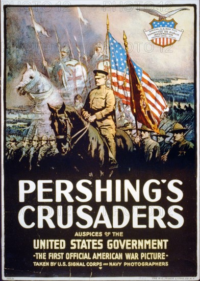 Affiche américaine : Pershing's Crusaders