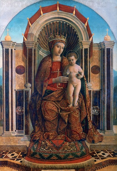 Bellini, Virgin and Child Enthroned