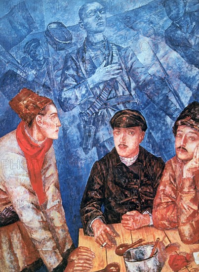 Petrov-Vodkin, After the battle