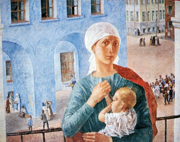 Petrov-Vodkin, 1918 in Petrograd