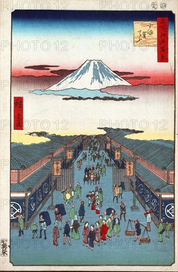 Hiroshige, Suruga-Cho