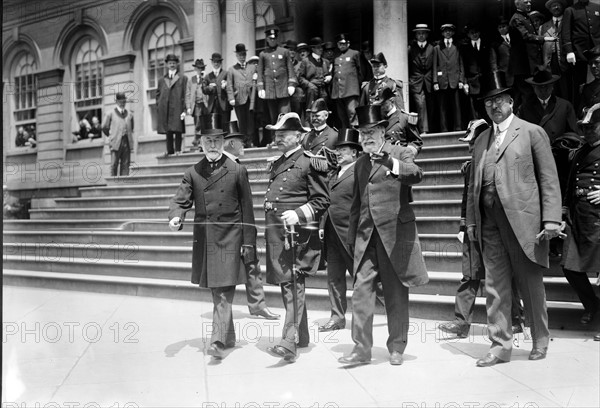 Unveiling of monument at entrance Central Park