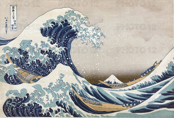 The Great Wave off the coast at Kanagawa