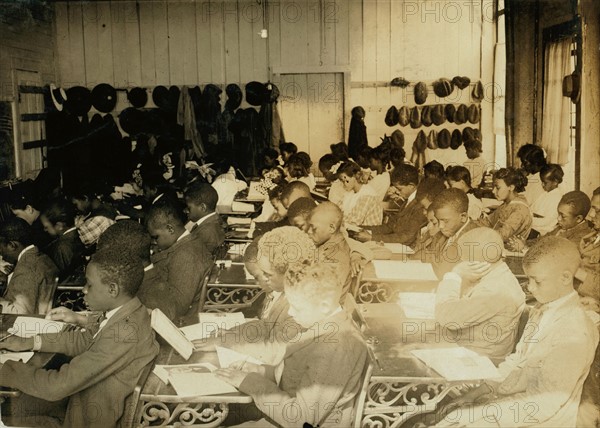 African-American Sixth Grade school children