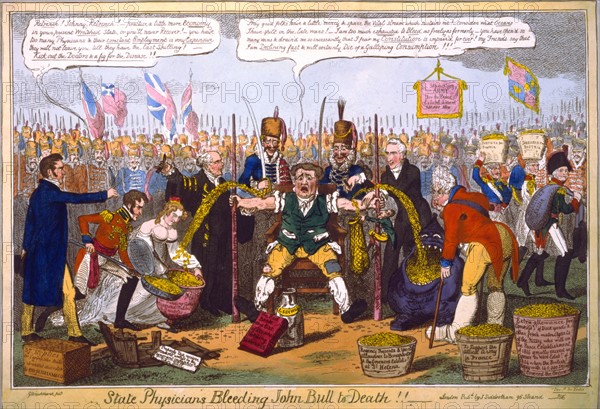 State Physicians Bleeding John Bull to Death!!