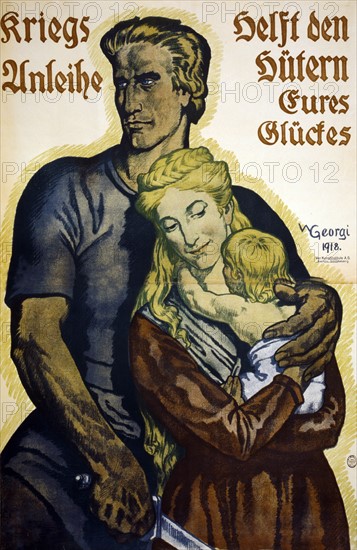 World War I   : German posteR