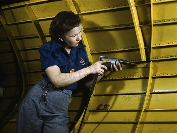 Female aviation worker