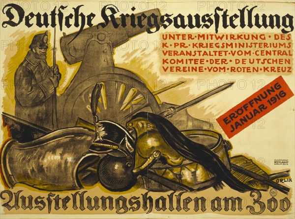 Orlik, Deutsche Kriegsausstellung