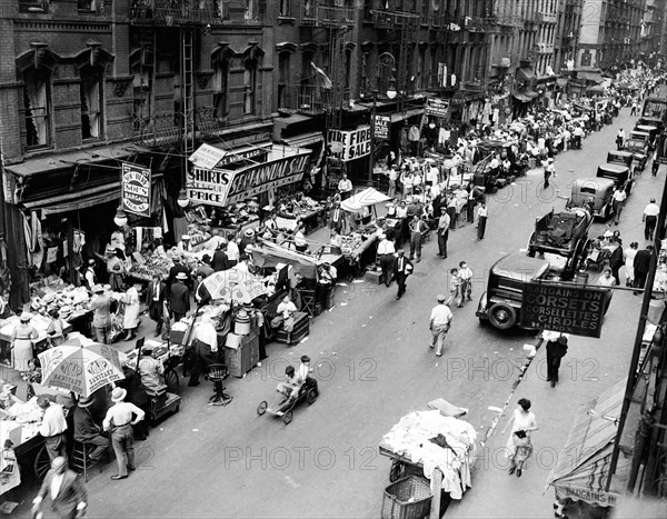 New York, marché de rue