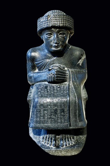 Seated statue of Gudea