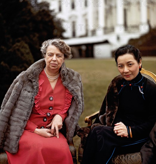 Eleanor Roosevelt and Soong Mei-Ling