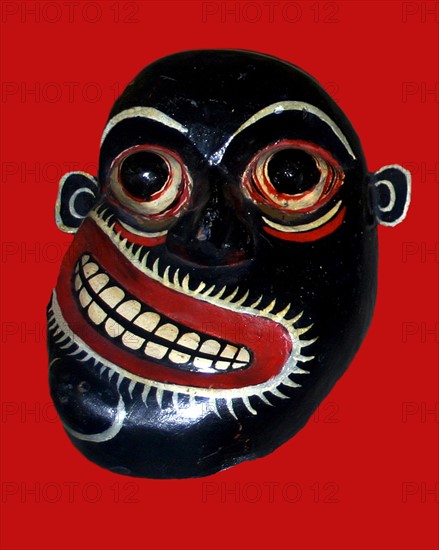 Demon mask from Sri Lanka