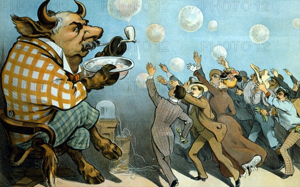 Wall Street bubbles