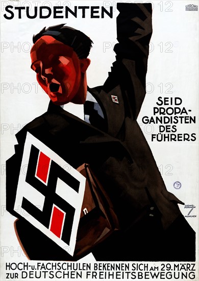 Nazi Propaganda poster