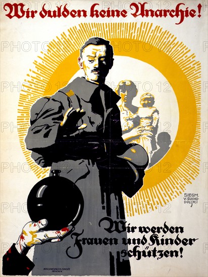 German political poster