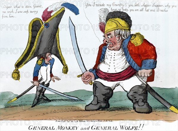 General Monkey and General Wolfe