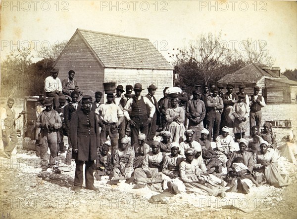 Esclaves de Thomas F Drayton à la Magnolia Plantation