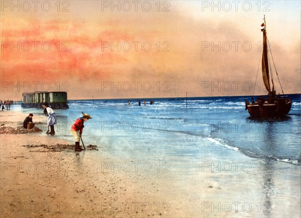 Beach scene