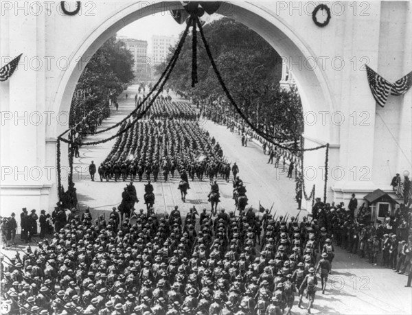 Première guerre mondiale : Défilé de victoire