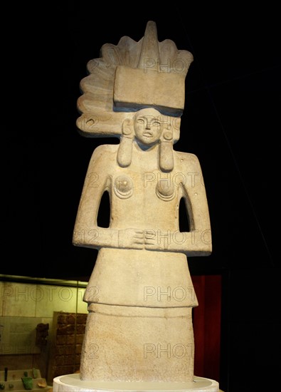 Stone sculpture of Tlazolteotl