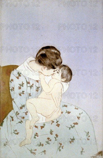 Cassatt, Après le bain