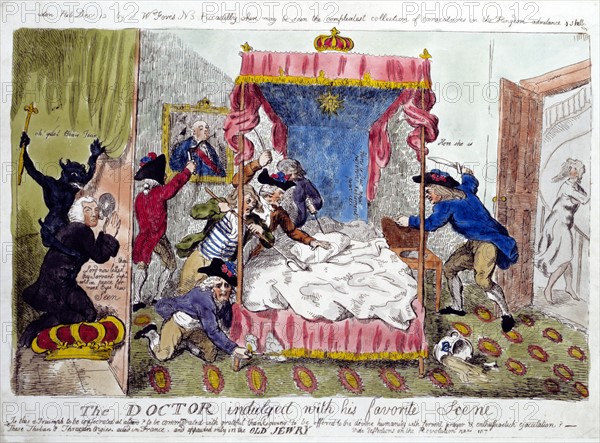 Cruikshank, The Doctor indulged with his favorite scene