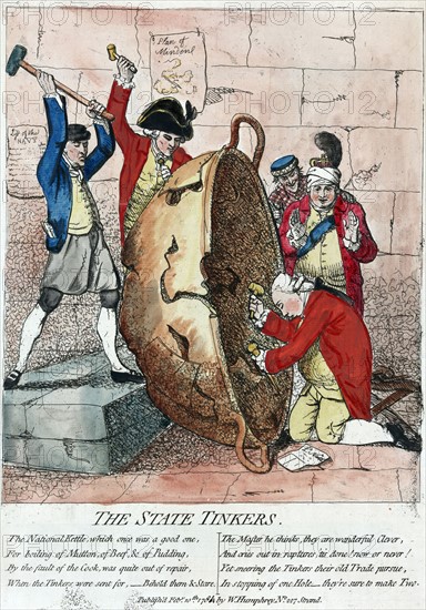 Gillray, Les Bricoleurs de l'Etat