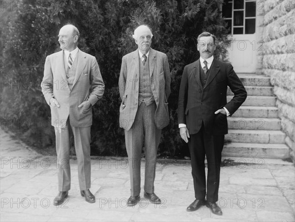 La visite de Lord Balfour à l'Université Hébraïque de Jérusalem