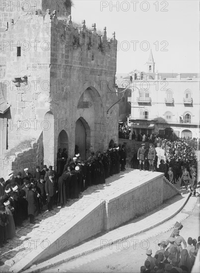 Le Général Allenby à Jérusalem