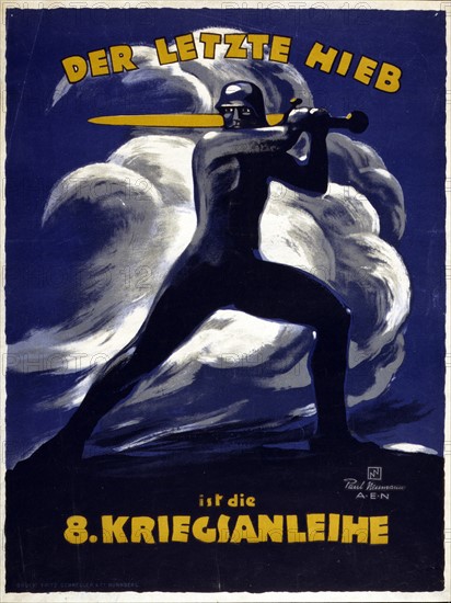 World War I German poster